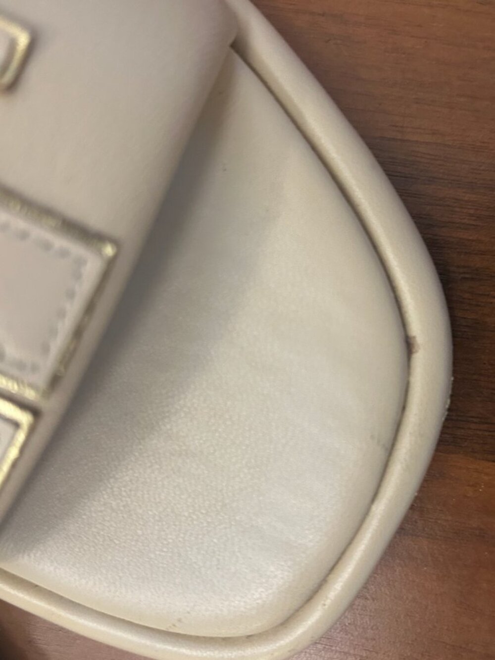 Tori Burch DOUBLE T SPORT SLIDE in light cream / gold - Picture 5 of 7